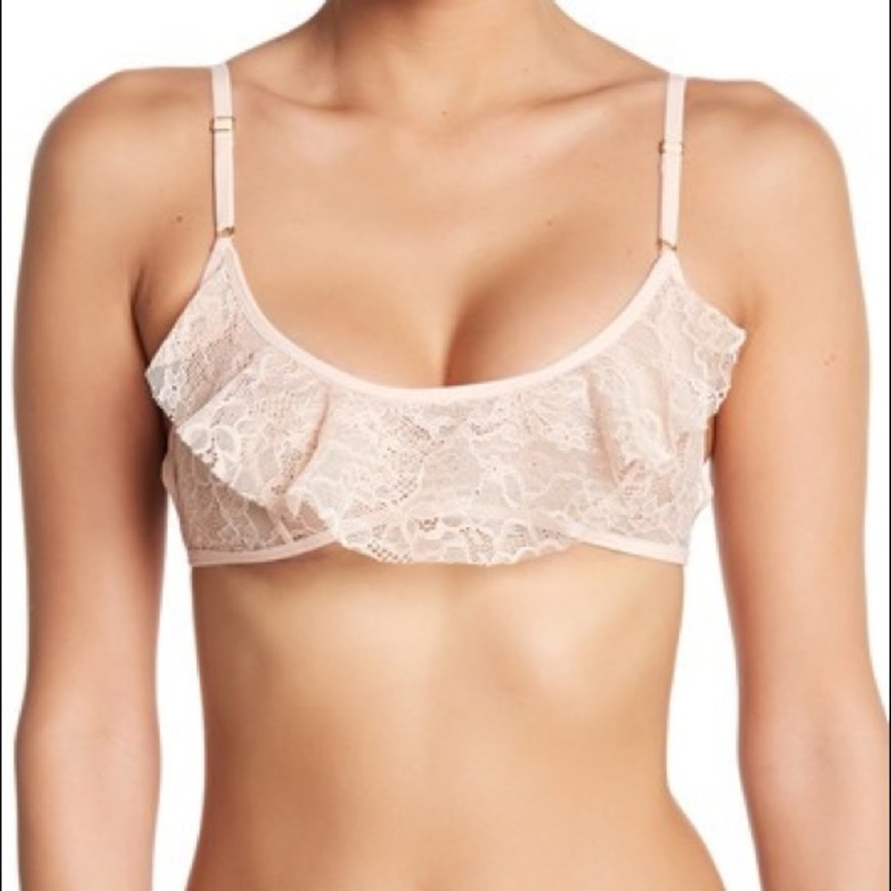 New ❗️Sam Edelman Silver Peony Bralette